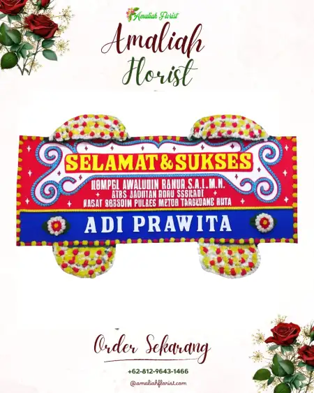 Papan Bunga Ucapan Selamat Siantar Utara