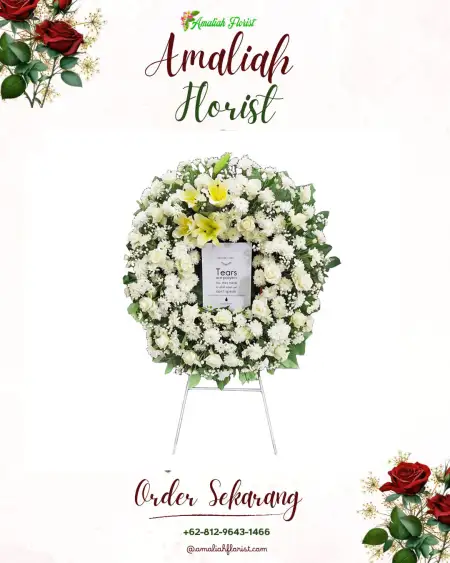 Krans Bunga Duka Siantar Utara